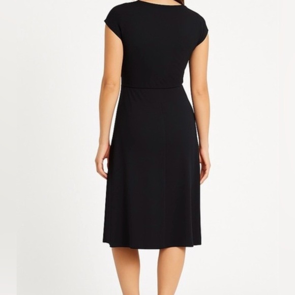 Patagonia Elegant Cocktail Black Sleeveless Dress Little Black Dress Size XS - Picture 4 of 7